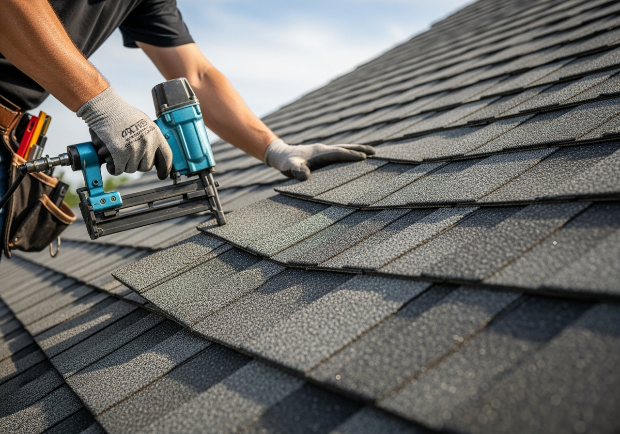 Professional roofing services in Manassas, Virginia